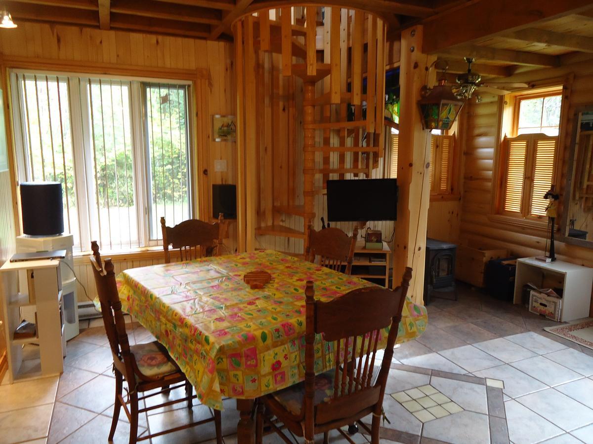 Chalet Saint-Thomas LʼAnse-Saint-Jean エクステリア 写真